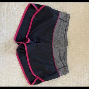 Lululemon speed shorts